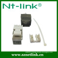 Netlink Dual IDC 180 degree cat6 ftp keystone jack